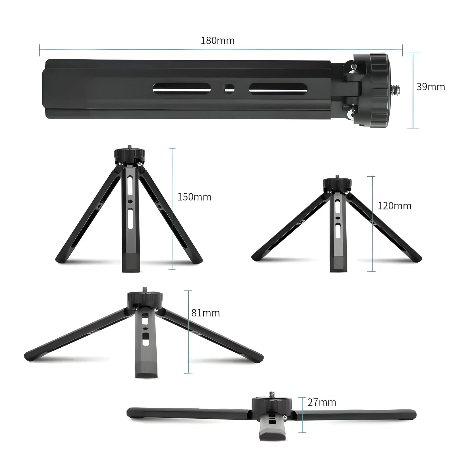 Compact Versatile Tripod: Light & Sturdy for All Photographers