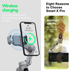 3-Axis Gimbal with OLED, Focus Wheel & Wireless Charging