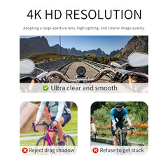 Cycling 4K Action Camera: Wide-Angle, WIFI, Continuous Recording