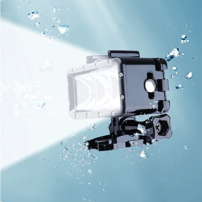 Underwater Camera Light: 300 Lumen, 3 Modes, 98ft Depth