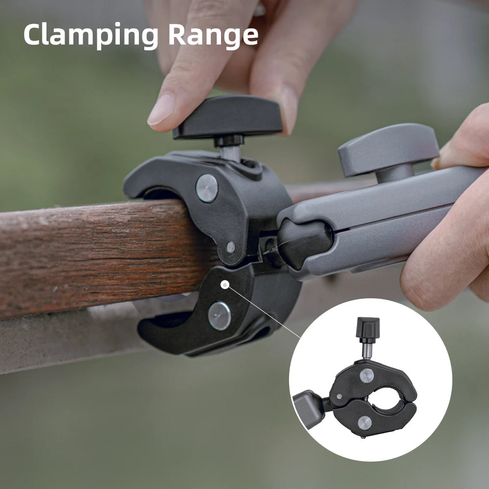 Outdoor Camera Mount: 360° Rotation, Secure on Any Vehicle