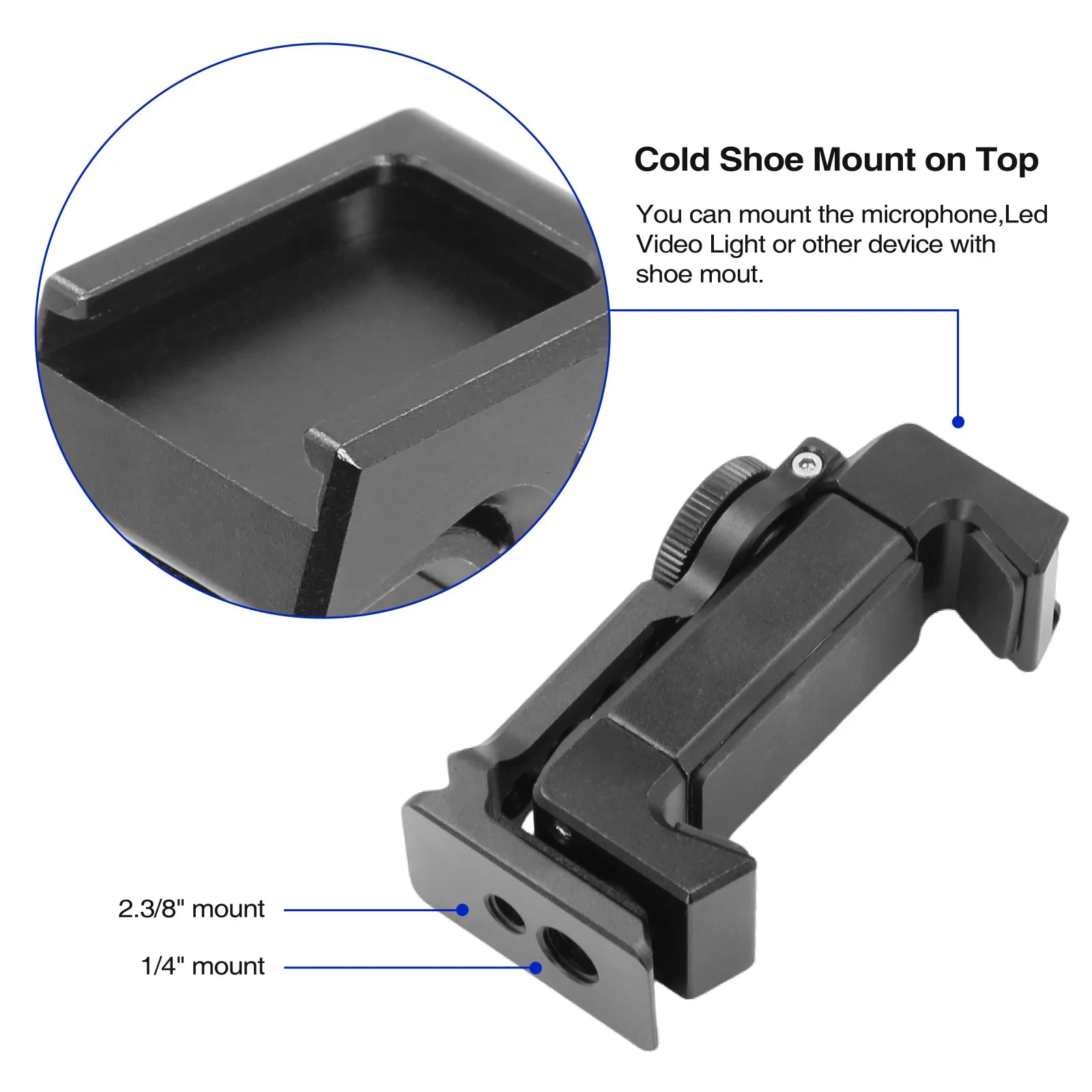 Sturdy Smartphone Holder: Universal Fit, Multiple Mounting Options